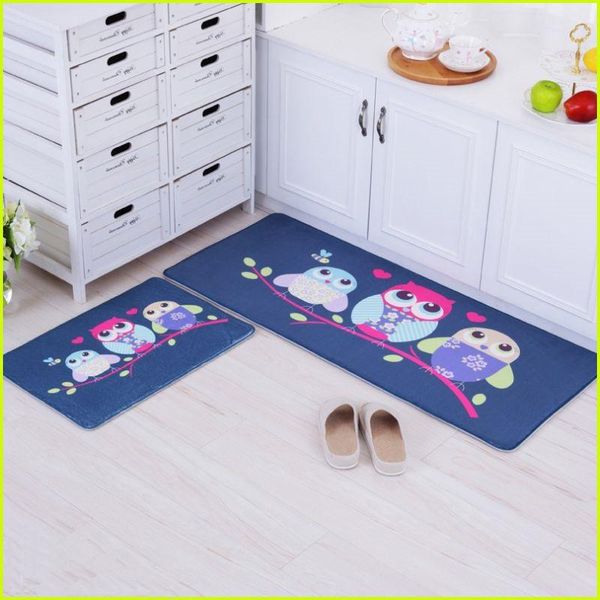 

carpets cartoon owls and elephants print for living room game carpet child bathroom floor bay mat window rugs bedside kitchen