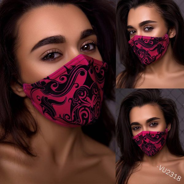 

fashion printed 2021 vu2318 hanging ear life mask