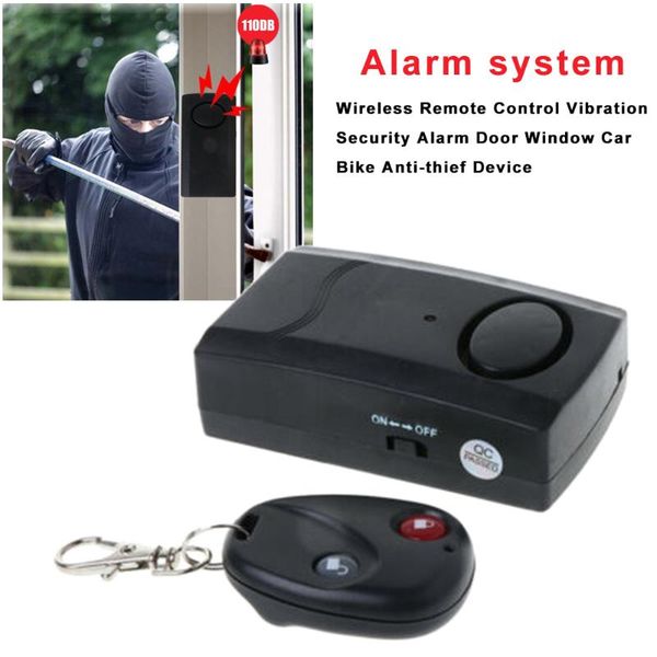 

theft protection bike motorcycle electric bicycle security anti lost wireless remote control vibration detector alarm anti-thief device