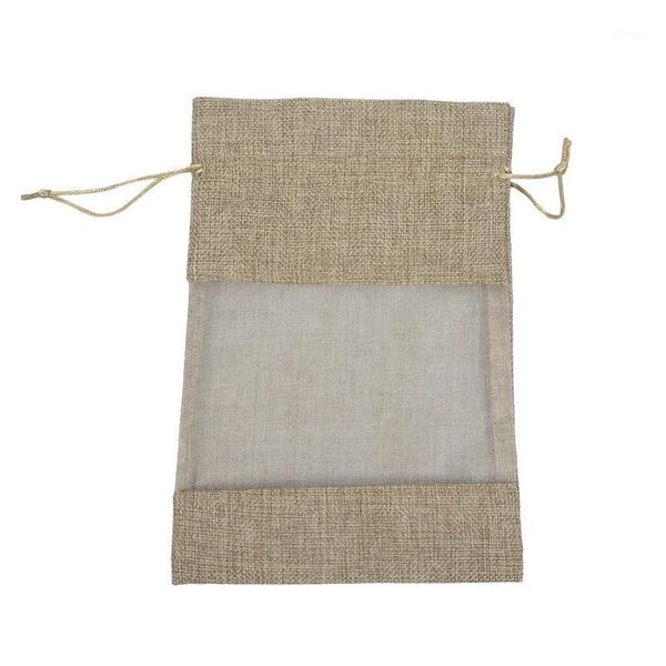 

christmas decorations 30pcs flax organza bags burlap drawstring pouch gifts bag wedding party for coffee beans candy makeup jewelry pac