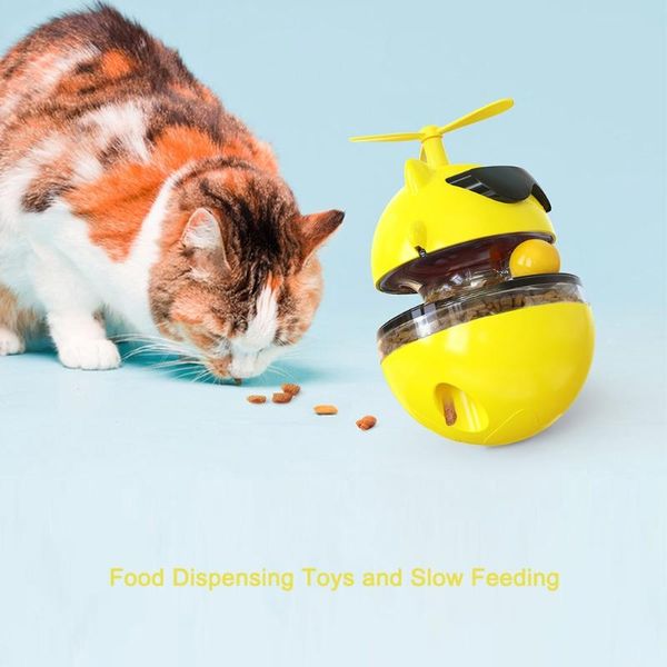 

cat toys interactive food dispenser pet leaking tumbler ball toy reduce boredom