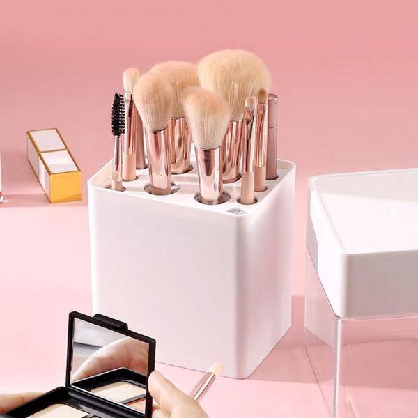 

storage boxes & bins excellent case 3 colors box no odor space-saving makeup brush holder