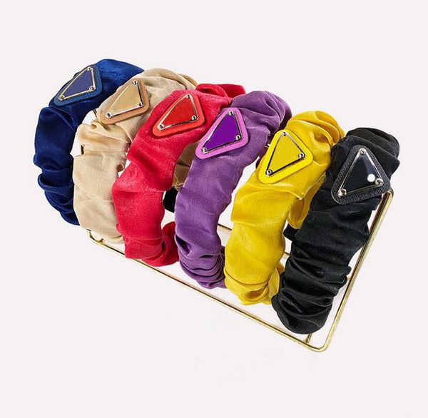 

girls designer flower print headbands fashion knotted headband hair hoop headwear accessories for female women design, Black;brown