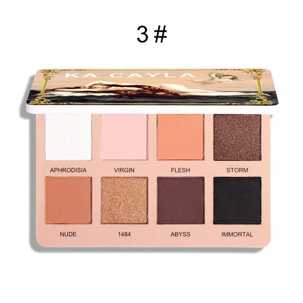 

color eye shadow metal waterproof pearl glitter palette1