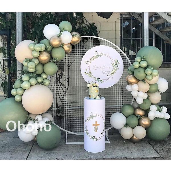 

party decoration ohoho baby shower boy balloon garland arch set kids 1st birthday baptism wedding easter baloons accessories