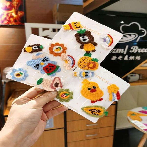 

hair accessories autumn and winter korean children's hairpin baby bangs side cute headdress