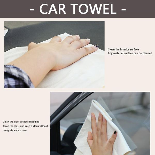 

spray bottle car cleaning tools natural chamois leather wash cloth genuine suede absorbent quick dry towel sponge