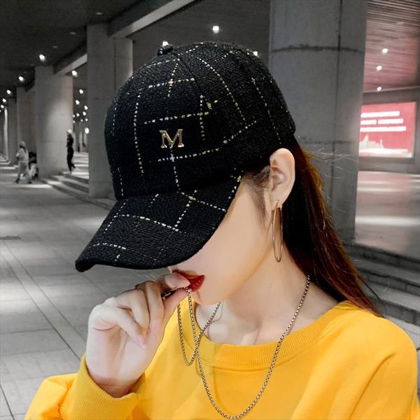 

summer women letter  baseball caps for female adjustable hip hop fashion hats, Blue;gray