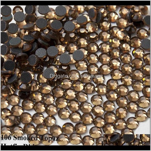 

sewing notions tools apparel smoked z dmc fix rhinestone ss6 ss10 ss16 ss20 ss30 glass crystals stones fix ironon flat, Black