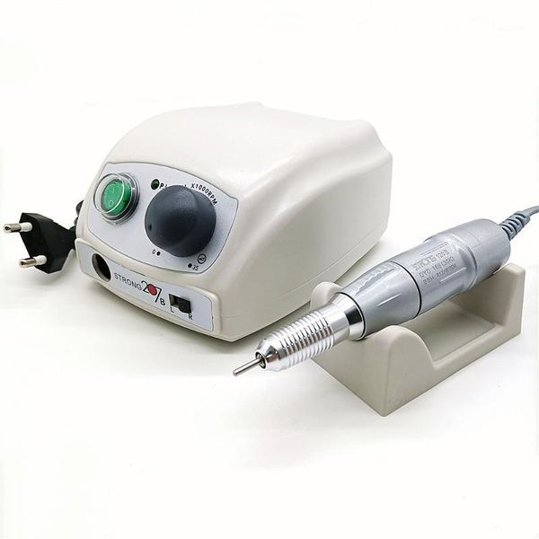 

strong 210 35000 rpm 120 handpiece 207b control box electric nail drill polish machine manicure set1