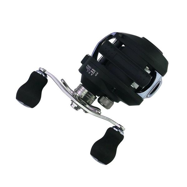 

1pcs/lot fishing wheel gapless 6.3:1 water drop high strength gear material baitcasting reels