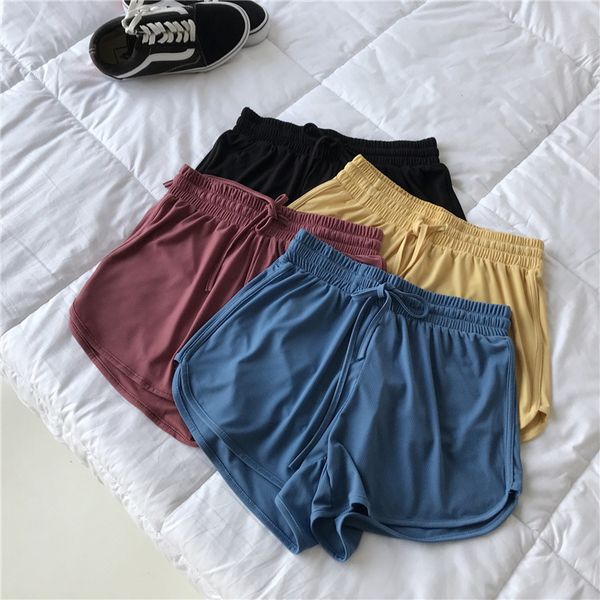 

women's shorts pure sports summer 2020 new korean high waist loose versatile casual yoga pants hot, White;black