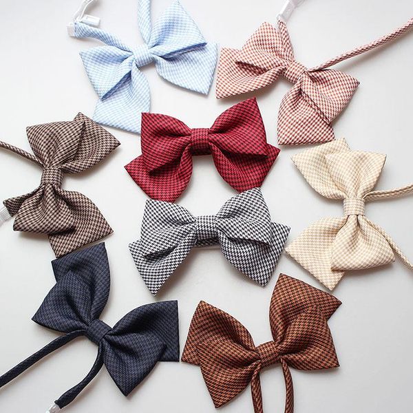 

bow ties linabaiway bowtie for women fashion student uniform collar bowknot wedding bowties shirt gravatas cravat, Black;gray