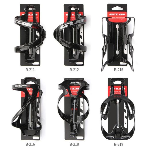 

six carbon fiber bottle cages for mountain bikes and road water bottles &