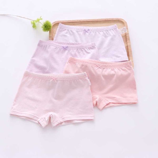 

panties children underwear 4pcs set girls cotton kids girl solid pink summer shorts 2-10 years teenage pantie, Camo