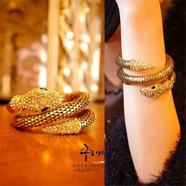 

jewelry women's crystal stretch snake bracelet for women halloween costume outfit link, chain, Black
