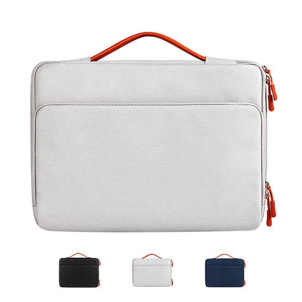 

women lapbag portable shockproof sleeve case for pro 13 14 15 15.6 inch air hp dell ipad pc lapcase 211018