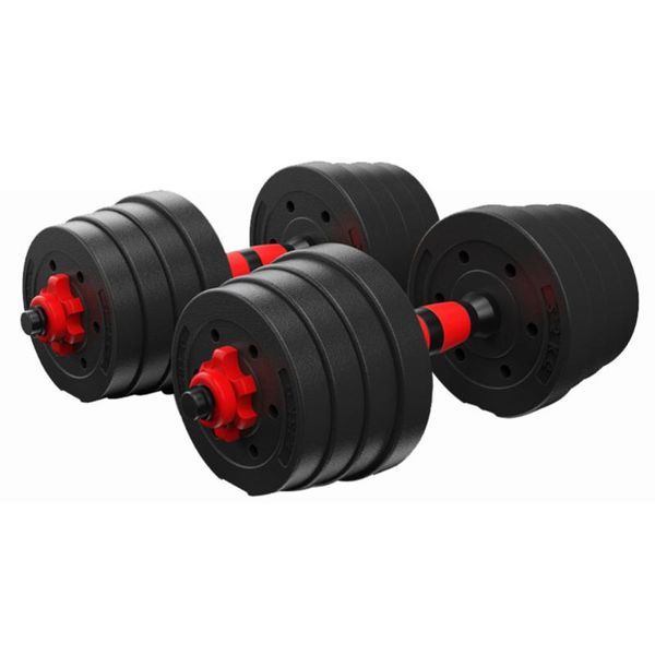 

dumbbells 1 pair fitness detachable dumbbell arm muscle trainer household exercise supplies (10kg)