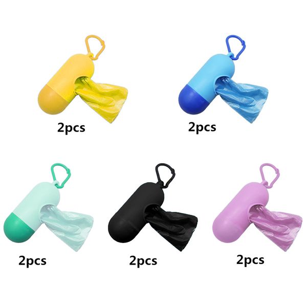 

2pcs portable removable box nappy bag baby diapers abandoned bags rubbish bags box