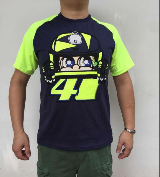 

2021 motorcycle racing suit with the same moto team logo t-shirt off-road locomotive riding short sleeve