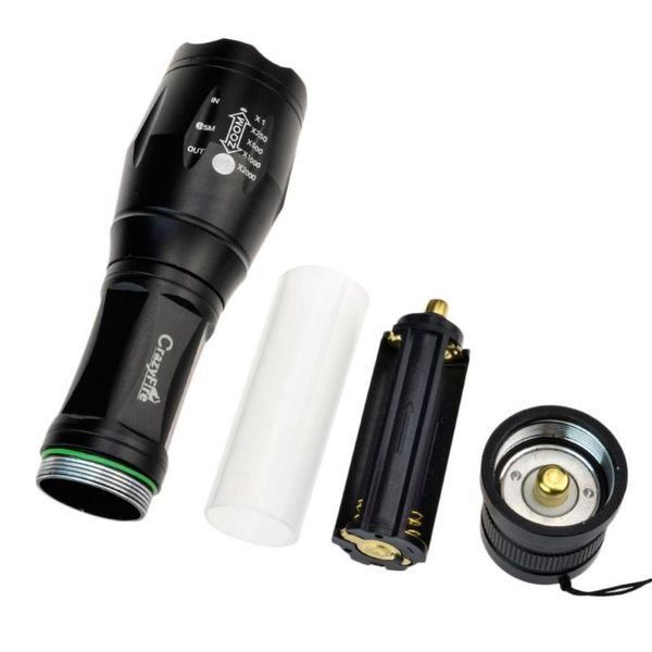 

hunting light led torch 5 mode can kerry xm-l t6 waterproof to join hands camping crazyfire e18 fl-103110 flashlights torches