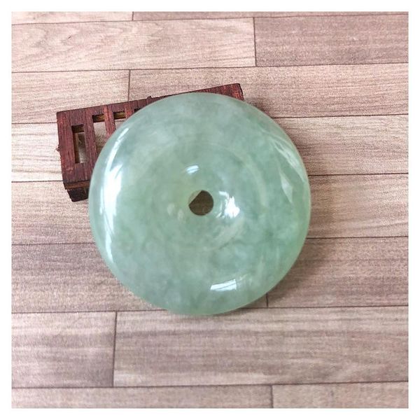 

charms myanmar natural fei cui a goods pingankou oily green gc191123217, Bronze;silver