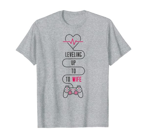 

Leveling Up To Wife Gamer heartbeat t-shirt, Mainly pictures