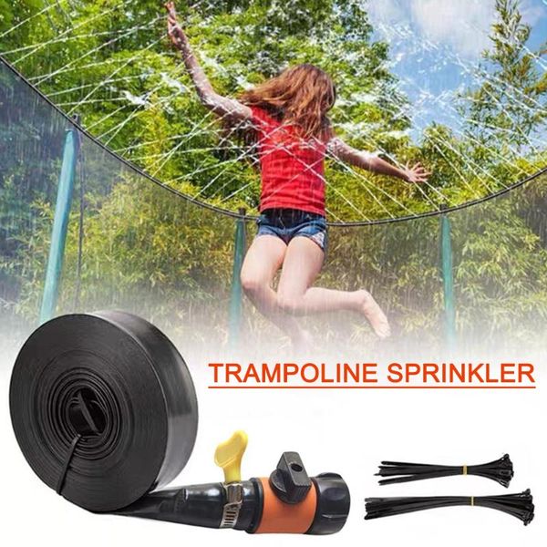 

car washer 8/12/15/20m trampline sprinkler heavy duty hose kids summer outdoor water game yard games waterpark toys