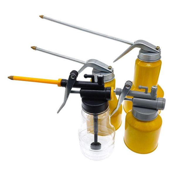 

professional spray guns oiler for greasing transparent oil can 250/300/400/500ml lubrication high pressure pump lubricating plastic machine