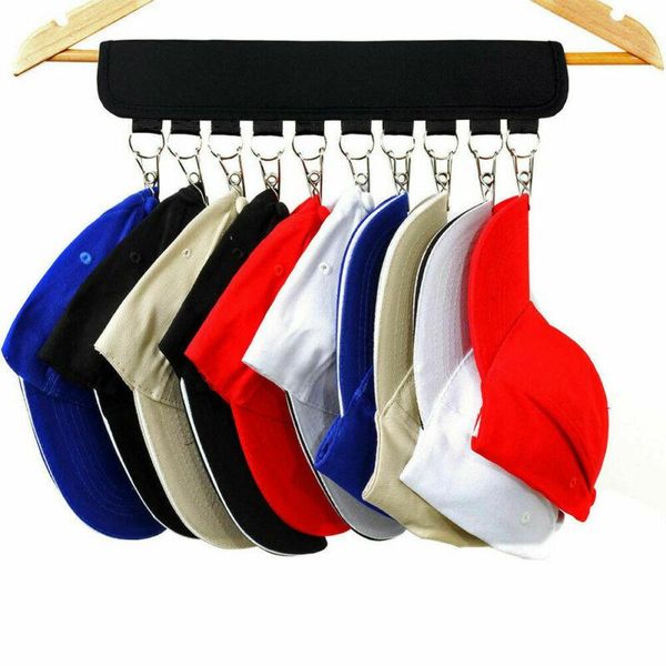 

hangers & racks portable hanger rack travel home clothes hat sock scarf storage hook 10 clip