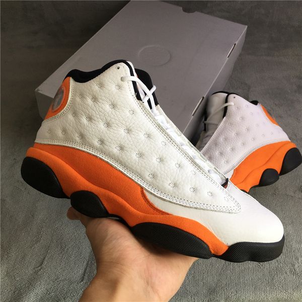 

shoes jumpman 13 shoe starfish orange 13s sneakers mens basketball us13