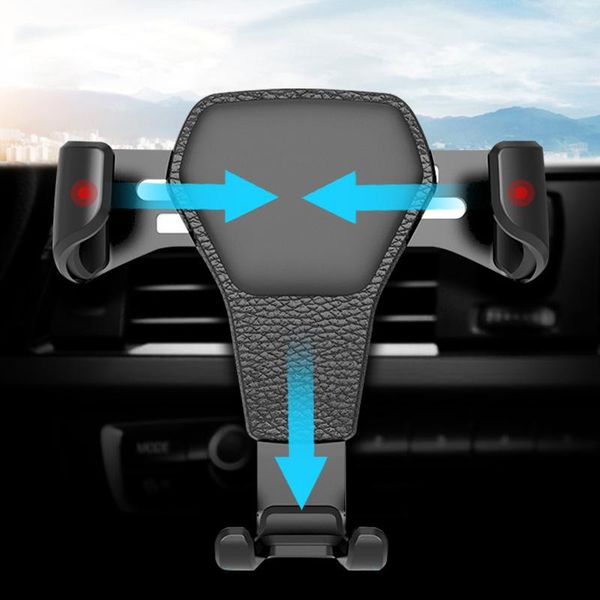 

cell phone mounts & holders ankndo upgrade gravity car holder rotate mount for mobile air vent clip stand gps support 11 xs x xr 7 8