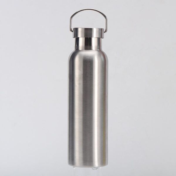 

water bottles stainless steel sports bottle big mouth mountaineering double vacuum insulation cup