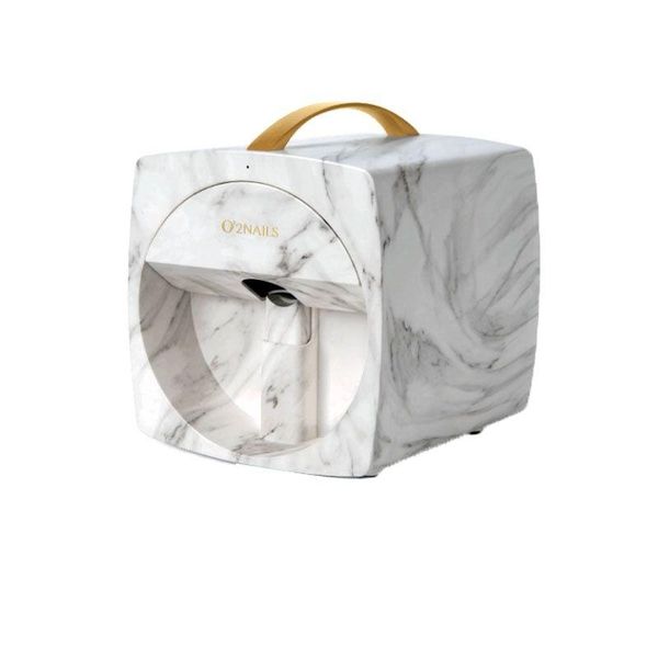 

nail art equipment 2021 o2nails stylemate mobile printer machine print intelligent diy phone app operation portable, Silver