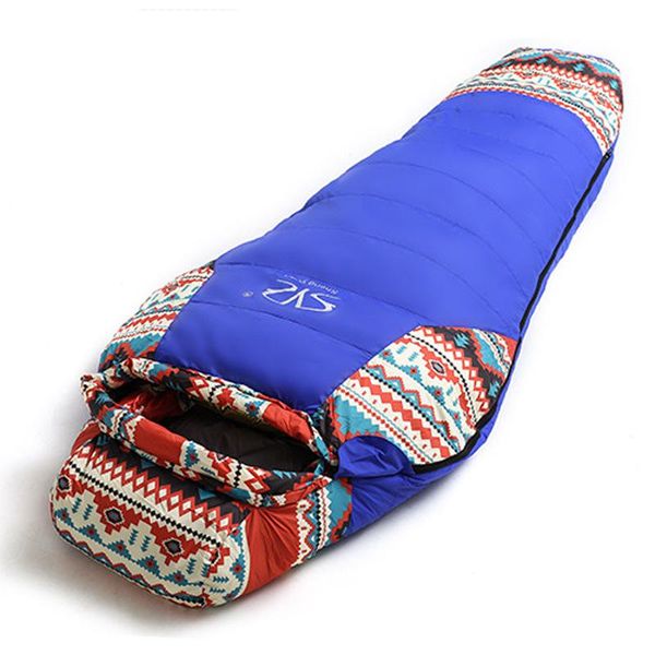

mummy down sleeping bag winter camping travel outdoor single bags