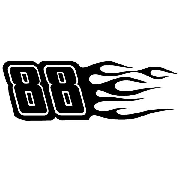 

15x5cm 88 vinyl decal black motorcycle car sticker originality car-styling s8-0765