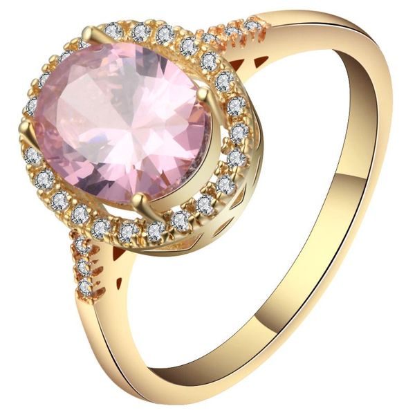 

wedding rings fashion micro pave cubic zirconia beaded finger ring gold color bijoux bands party cocktail for women bague, Slivery;golden