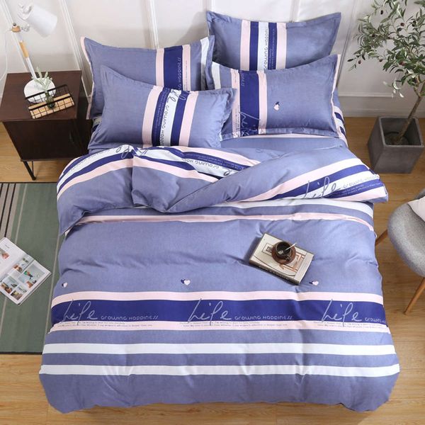 

home matte thickened quilt cover student dormitory single bedding