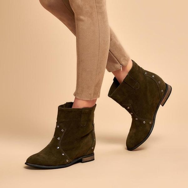 

boots flo hansel 56z khaki women 's butigo, Black