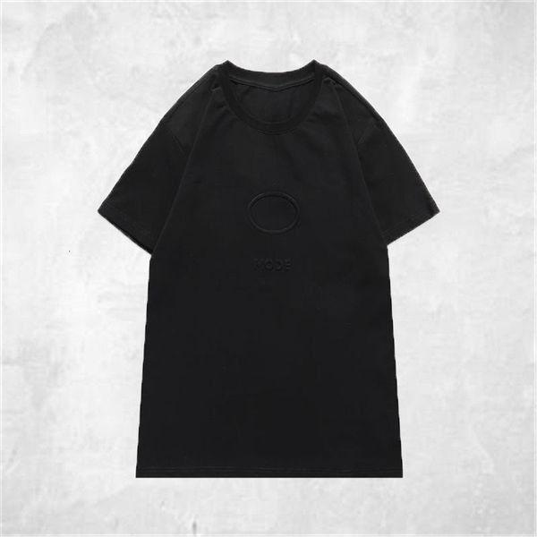 

men's t-shirts famous stylist men t shirts 3d foam letters short sleeve tshirt mens womens couples pullover tee d7s1, White;black