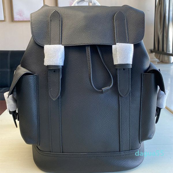 

genuine leather backpack vintage college lapbag school bookbag