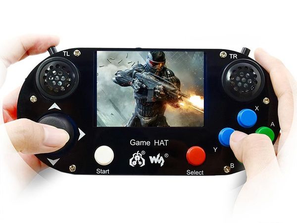 

raspberry pi game console 3.5 inch ips screen expansion board compatible a /b /2b/3b/3b handheld player portable players