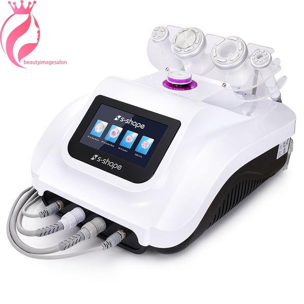 

30k slimming cavitation sound & rf ems electroporation vacuum body face care multifunction beauty machine