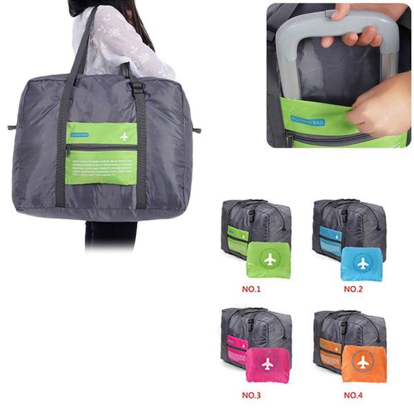 

duffel bags foldable travel big size luggage bag folding clothes storage carry-on duffle fa$b women