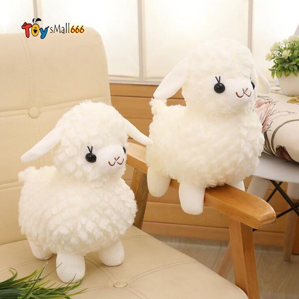 

the simulation feel will be called god beast alpaca doll plush toy cartoon little sheep company event children's birthday gift