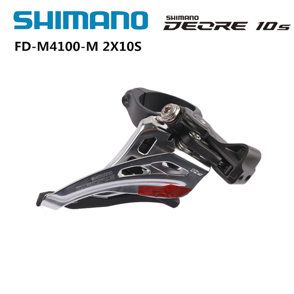 

bike derailleurs deore fd-m4100-m m617 fd-m6020-d 34.9mm clamp front derailleur mtb mountain m bracket 2x10 speed cycling parts