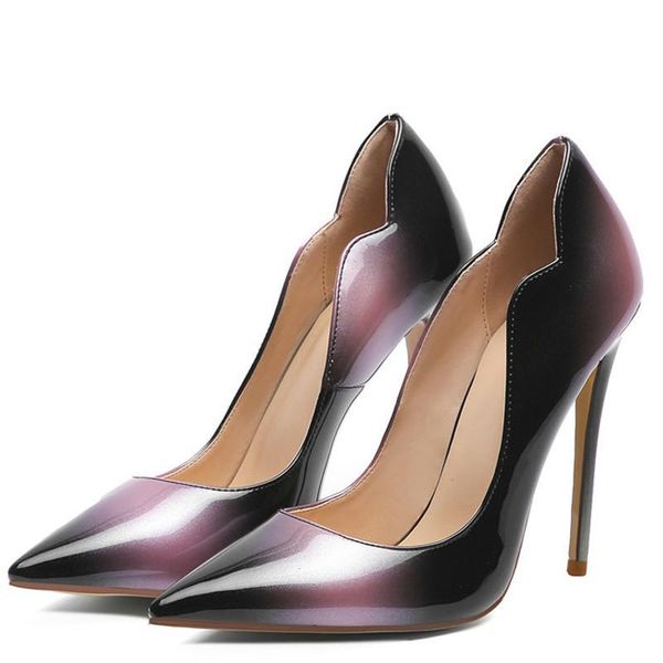 

dress shoes yechne women high heels bridal pumps plus size 33-43 fashion party punch stiletto 2021, Black