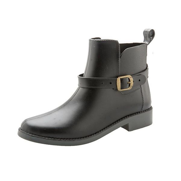 

women men genuine leather winter couple ankle boots casual lace up ladies fashion shoes black botas mujer y21d