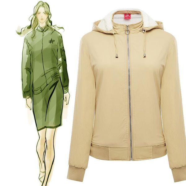 

women's jackets 2021 brand design womens casual hooded fleece slim fit plain hiphop ladies solid business leisure office sweet coats, Black;brown