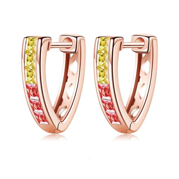 

creative colorful fashion jewelry ear buckle custom earrings female popee02, Golden